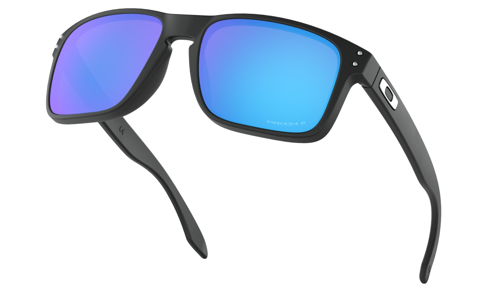 Päikeseprillid OAKLEY Holbrook Matte Black Prizm Sapphire Polarized