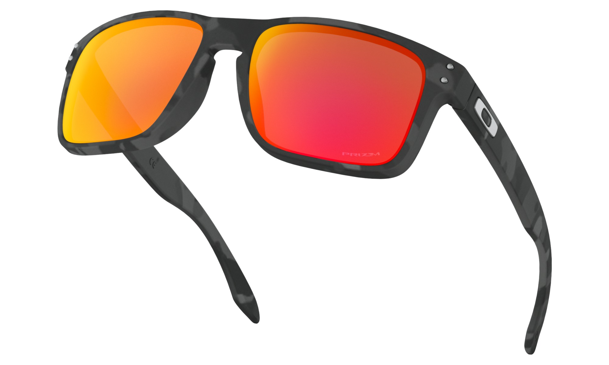 Päikeseprillid OAKLEY Holbrook Black Camo Collection Prizm Ruby