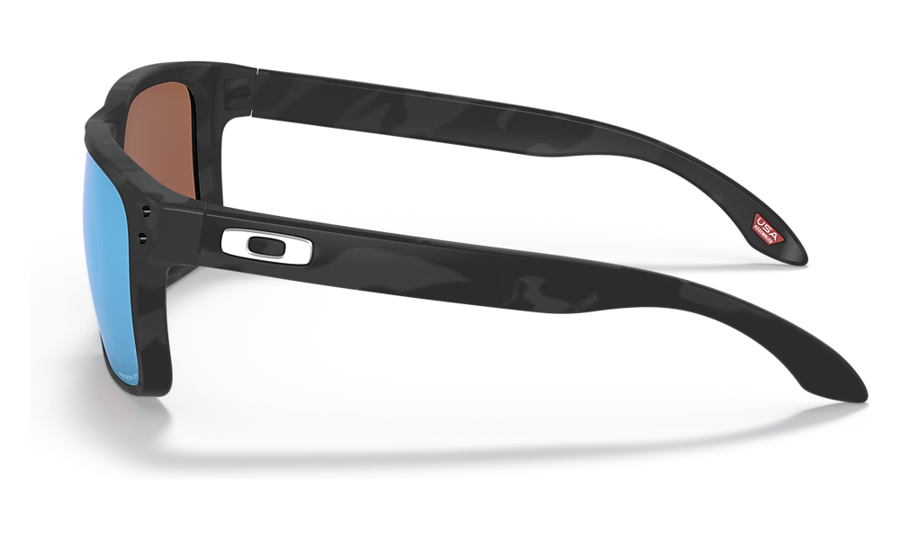 Päikeseprillid OAKLEY Holbrook Matte Black Camo Prizm Deep Water Polarized