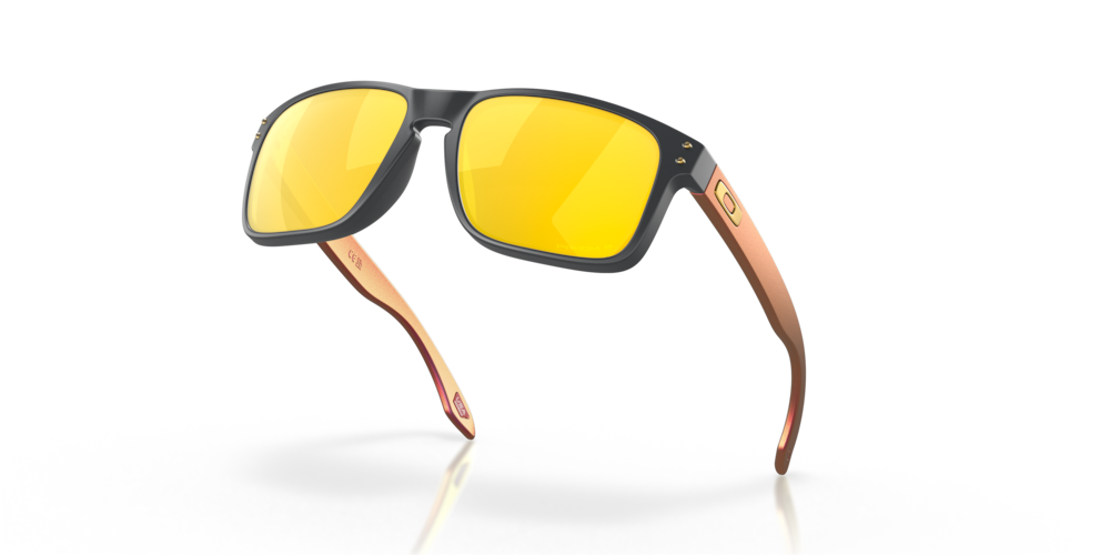 Päikeseprillid OAKLEY Holbrook Matte Carbon Prizm 24K Polarized