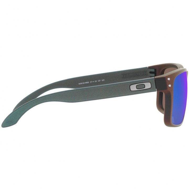 Päikeseprillid OAKLEY Holbrook Matte Black/Red Colorshift Prizm Sapphire