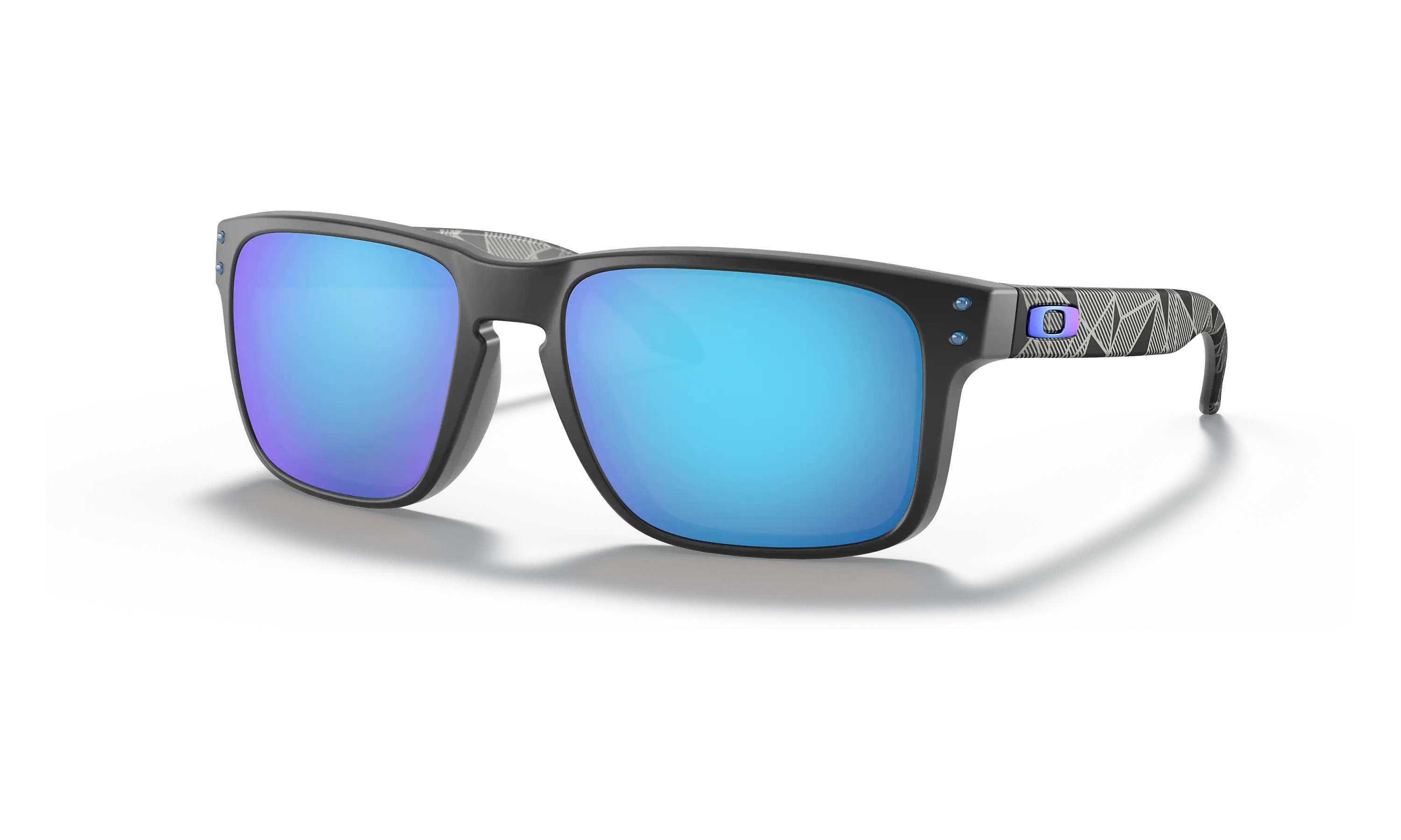 Päikeseprillid OAKLEY Holbrook Matte Black Prizmatic Prizm Sapphire Polarized