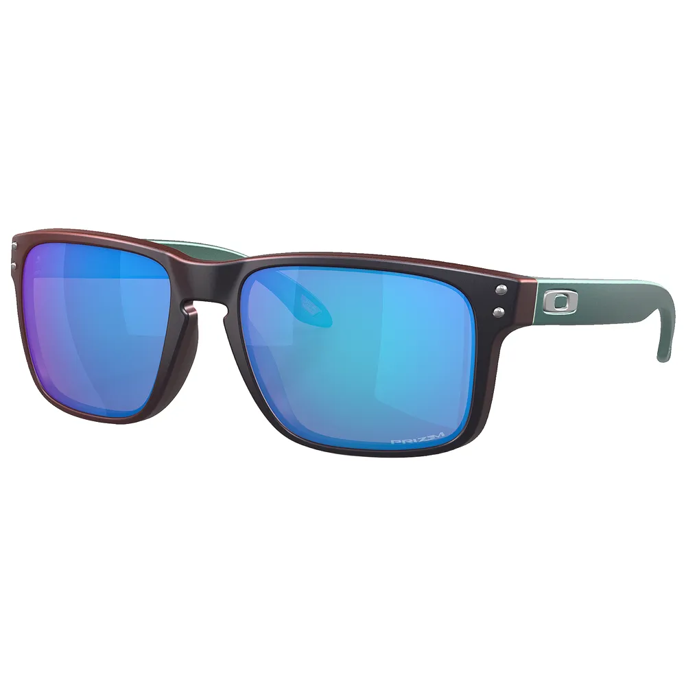 Päikeseprillid OAKLEY Holbrook Matte Black/Red Colorshift Prizm Sapphire
