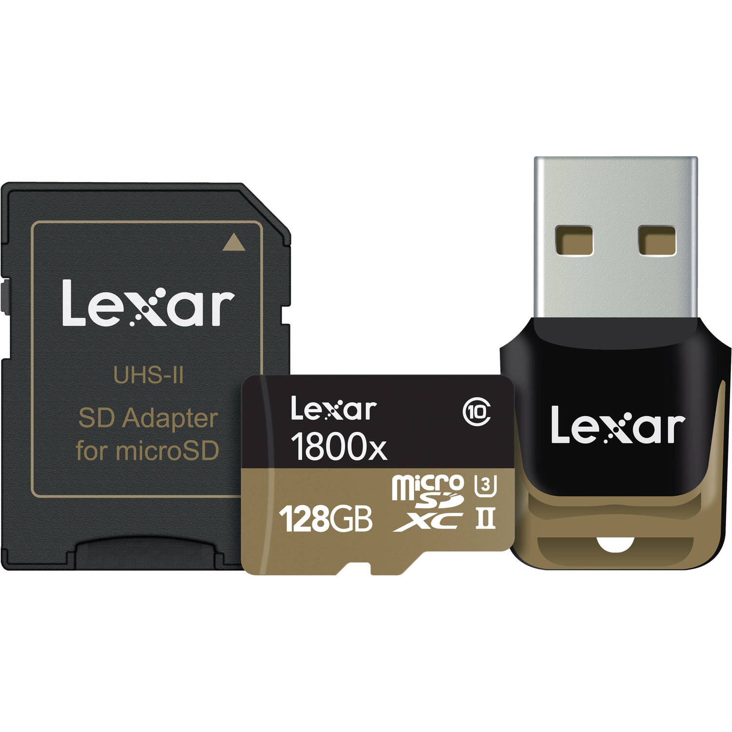 Lexar 1800x 128GB microSD UHSII (U3)