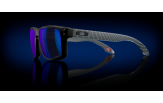 Päikeseprillid OAKLEY Holbrook XS Matte Transparent Stonewash Prizm Sapphire Polarized