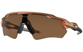 Päikeseprillid OAKLEY Radar EV XS Path Matte Red/Gold Colorshift Prizm Bronze