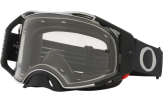 Krossiprillid OAKLEY Airbrake MX Tuff Blocks Black Gunmetal Clear