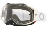 Krossiprillid OAKLEY Airbrake MX Tuff Blocks White Clear