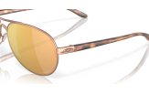 Päikeseprillid OAKLEY Feedback Satin Rose Gold Prizm Rose Gold