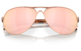 Päikeseprillid OAKLEY Feedback Satin Rose Gold Prizm Rose Gold