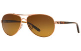 Päikeseprillid OAKLEY Feedback Rose Gold Brown Gradient Polarized