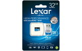 Lexar 633x 32GB microSD class 10 UHS1+ USB adapter