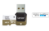 Lexar 1000x 64GB microSD class 10 UHS-II