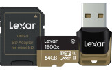 Lexar 1800x 64GB microSD UHS-II (U3)