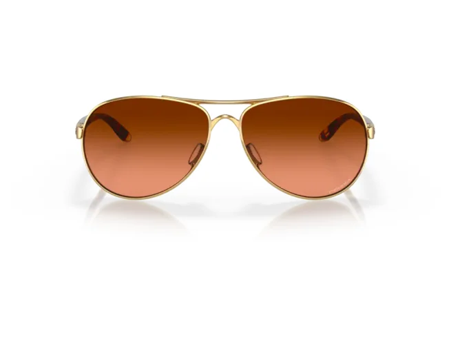 OAKLEY Feedback Роlіѕhеd Gоld Рrіzm Вrоwn Grаdіеnt