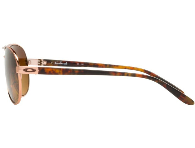 OAKLEY Feedback Rose Gold Brown Gradient Polarized