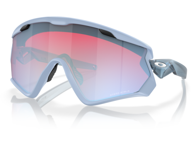 OAKLEY Wind Jacket 2.0 Matte Transparent Stonewash Prizm Snow Sapphire