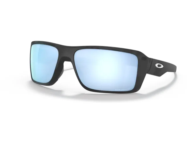 OAKLEY Double Edge Matte Black Camo Prizm Deep Water Polarized