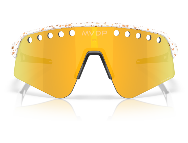 OAKLEY Sutro Lite Sweep MVDP White splatter Prizm 24k
