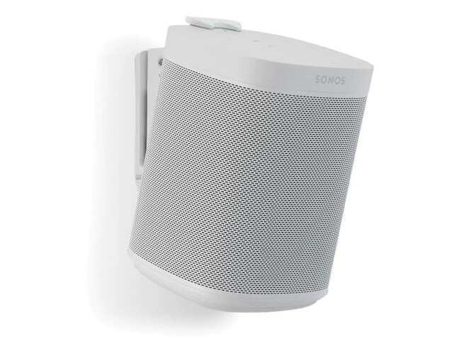 FLEXSON Wall Mount for Sonos One, One SL and Play:1 Single - White