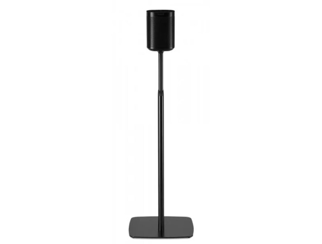 FLEXSON Adjustable Floor Stands for Sonos One, One SL and Play:1 Pair - Black