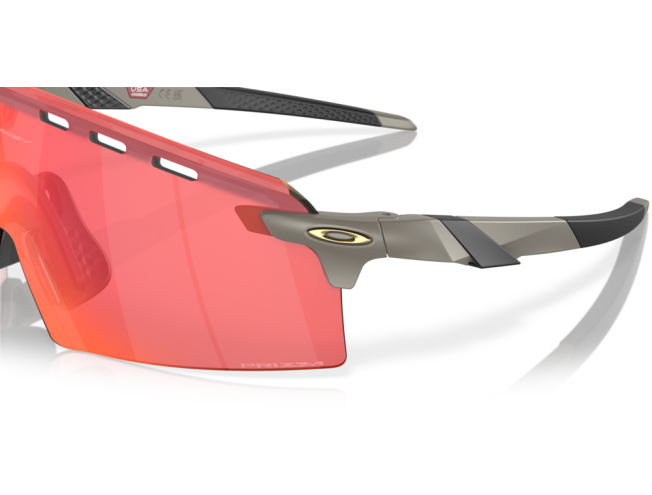 OAKLEY Encoder Strike Vented Matte Onyx Prizm Trail Torch