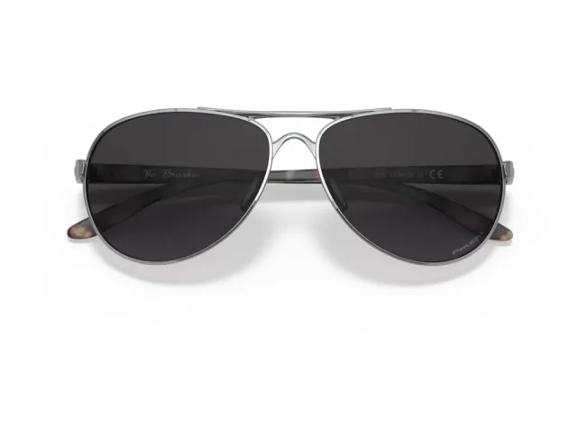 OAKLEY Tie Breaker Polished Chrome Prizm Grey Gradient