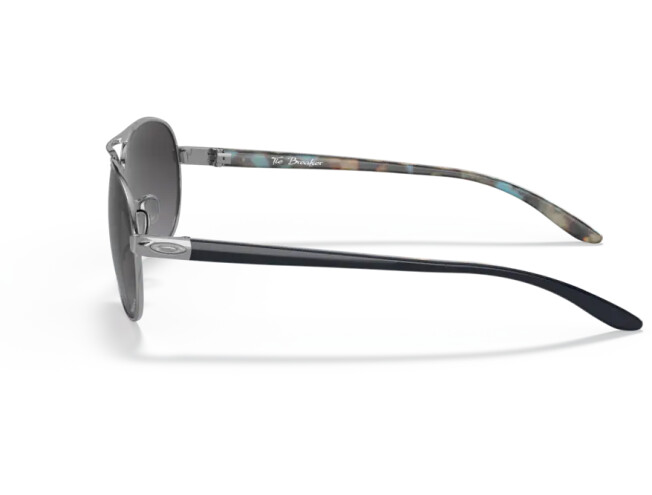 OAKLEY Tie Breaker Polished Chrome Prizm Grey Gradient