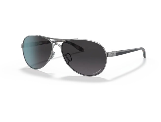 OAKLEY Tie Breaker Polished Chrome Prizm Grey Gradient