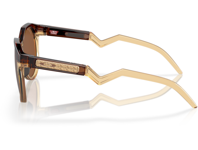 OAKLEY Htsn (52) Kylian Mbapp&eacute; Dark Amber/Light Curry Prizm Tungsten