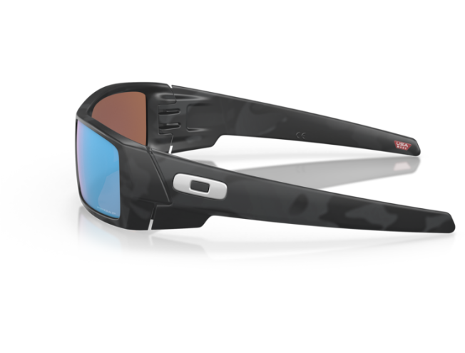 P&auml;ikeseprillid OAKLEY Gascan Matte Black Camo Prizm Deep Water Polarized