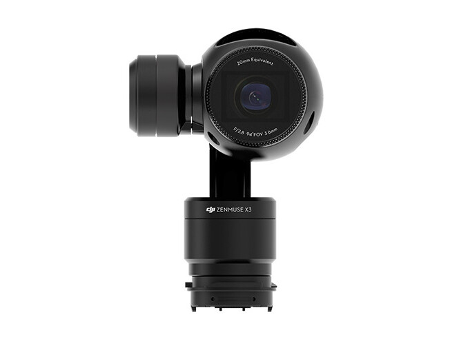 DJI Osmo X3 kaamera ja gimbal