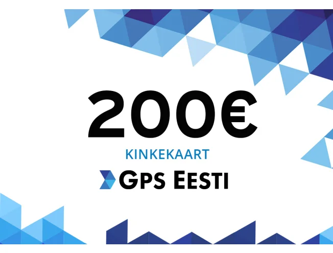 Kinkekaardid 200&euro;