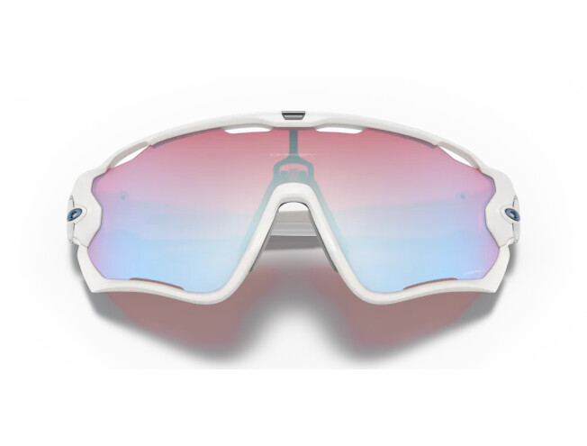 Päikeseprillid OAKLEY Jawbreaker Polished White Prizm Snow Sapphire