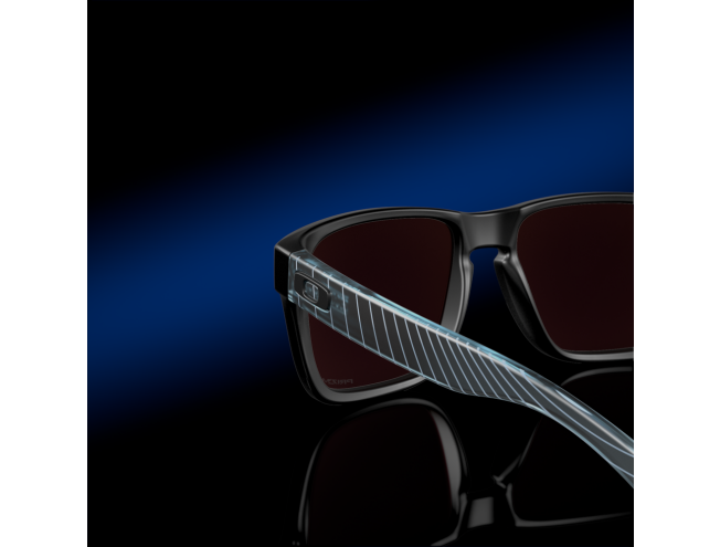 Päikeseprillid OAKLEY Holbrook XS Matte Transparent Stonewash Prizm Sapphire Polarized