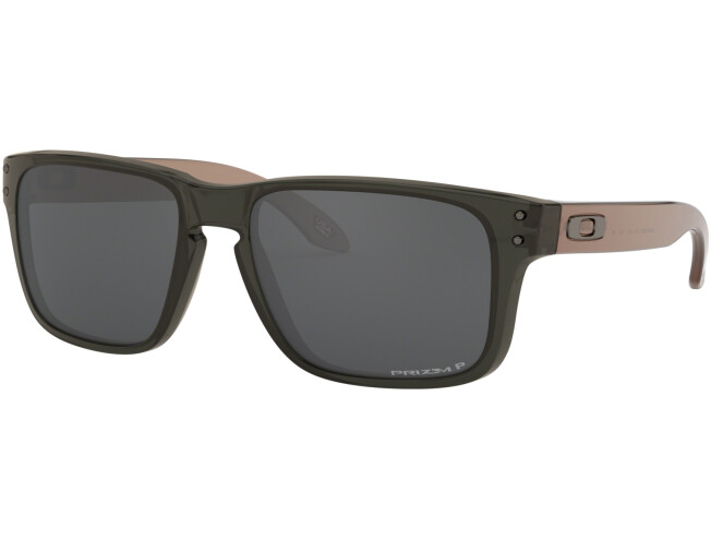 Päikeseprillid OAKLEY Holbrook XS Translucent Grey Smoke Prizm Black Polarized