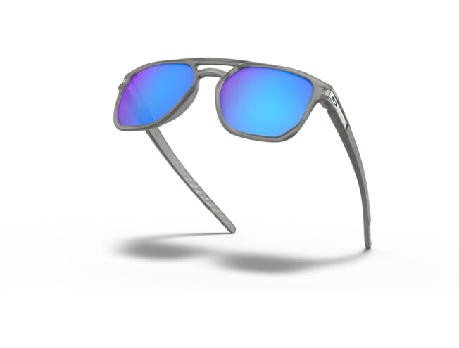 Päikeseprillid OAKLEY Latch Beta Matte Grey Ink Prizm Sapphire Polarized