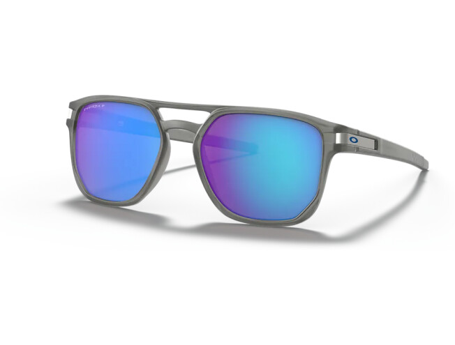 Päikeseprillid OAKLEY Latch Beta Matte Grey Ink Prizm Sapphire Polarized