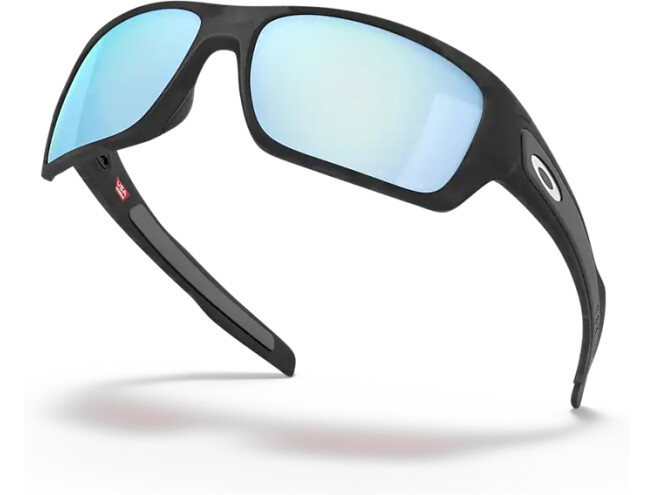 Päikeseprillid OAKLEY Turbine Matte Black Camo Prizm Deep Water Polarized
