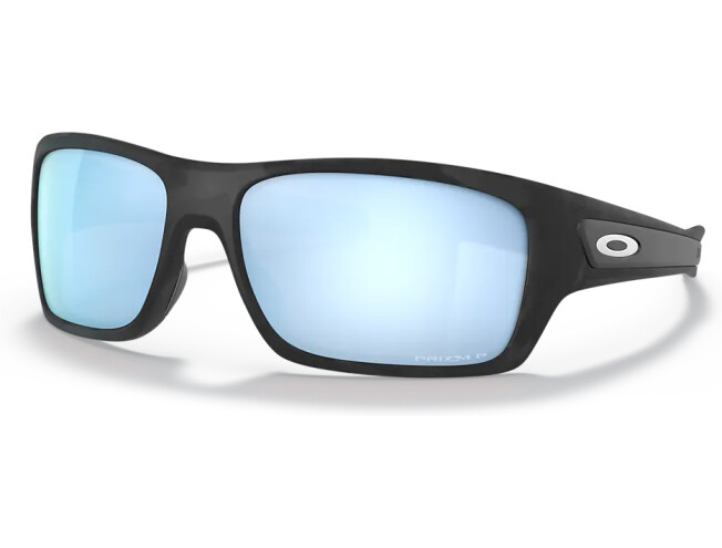 Päikeseprillid OAKLEY Turbine Matte Black Camo Prizm Deep Water Polarized