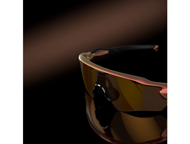 Päikeseprillid OAKLEY Radar EV XS Path Matte Red/Gold Colorshift Prizm Bronze
