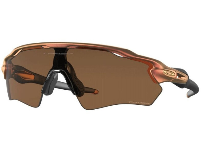 Päikeseprillid OAKLEY Radar EV XS Path Matte Red/Gold Colorshift Prizm Bronze