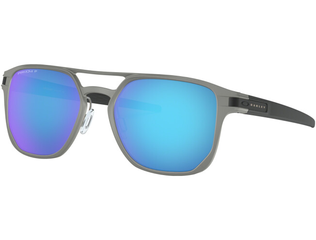 Päikeseprillid OAKLEY Latch Alpha Matte Light Gunmetal Prizm Sapphire Polarized