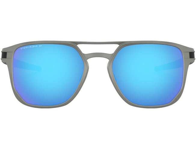 Päikeseprillid OAKLEY Latch Alpha Matte Light Gunmetal Prizm Sapphire Polarized