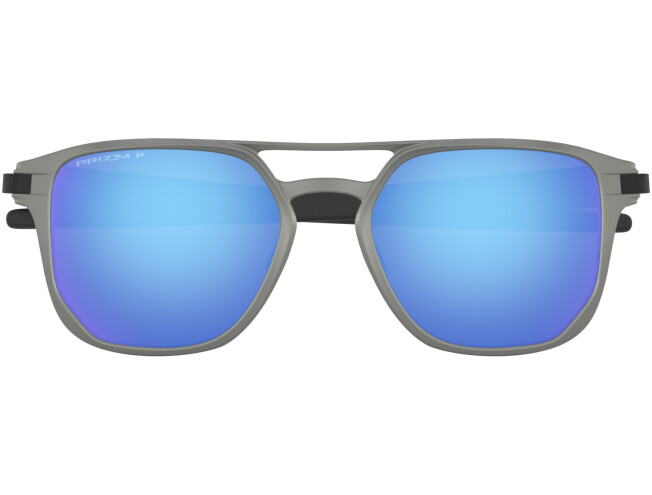 Päikeseprillid OAKLEY Latch Alpha Matte Light Gunmetal Prizm Sapphire Polarized
