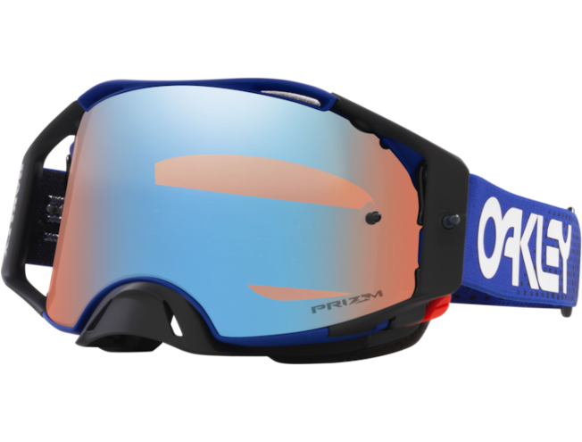 Krossiprillid OAKLEY Airbrake MX Moto Blue Prizm MX Sapphire Iridium