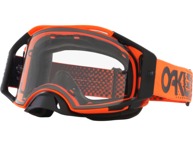 Krossiprillid OAKLEY Airbrake MX Moto Orange Clear