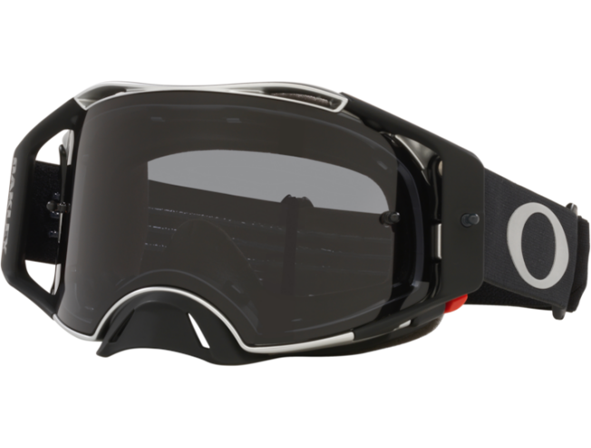 Krossiprillid OAKLEY Airbrake MX Tuff Blocks Gunmetal Black Dark Grey