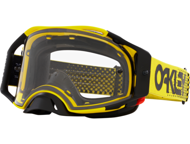 Krossiprillid OAKLEY Airbrake MX Moto Yellow Clear
