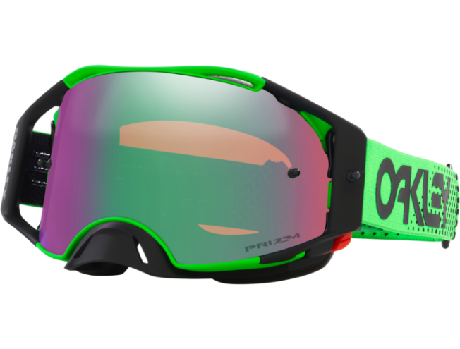 Krossiprillid OAKLEY Airbrake MX Moto Green Prizm MX Jade Iridium